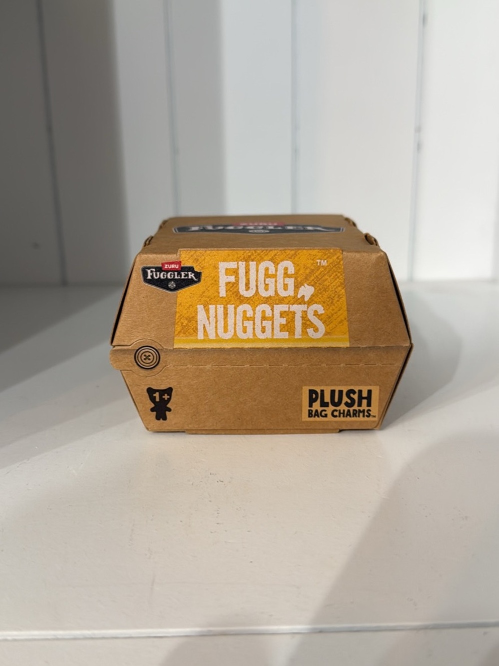 Fugg Nuggets Plush Bag Charm - Brown/Yellow Box